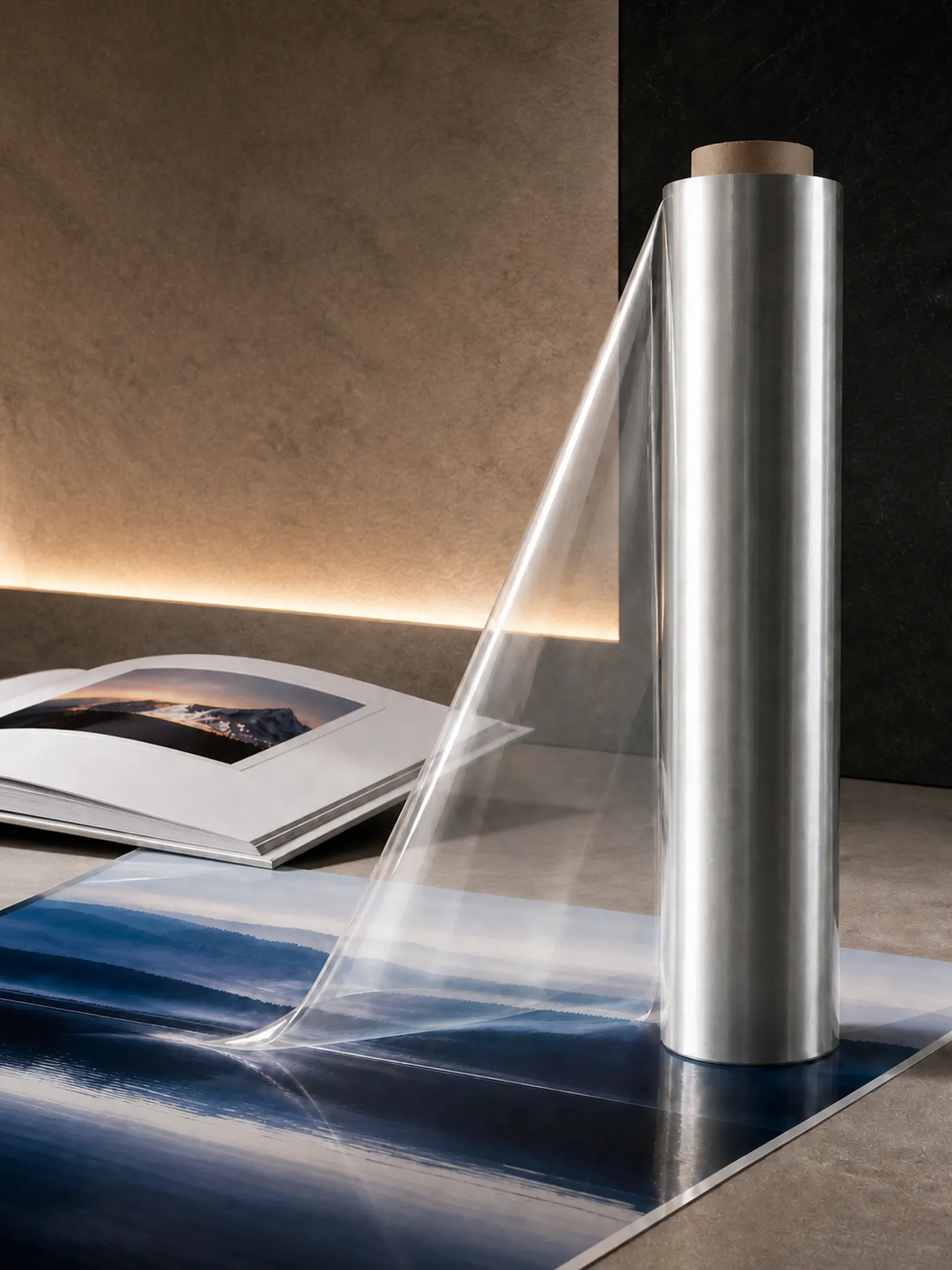PVC Cold Lamination Film — No adhesive, no release liner