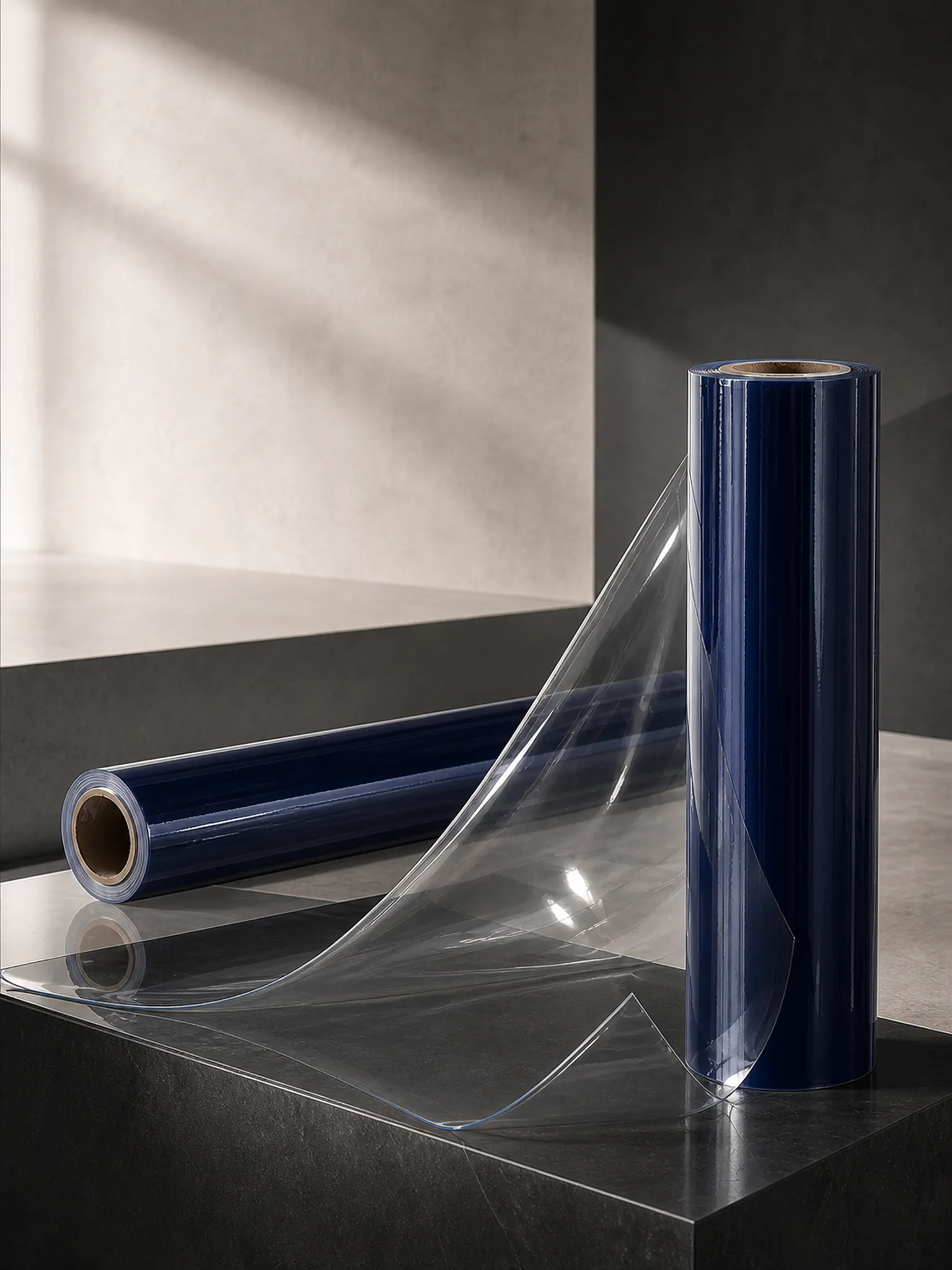 Static Cling PVC Film — Static holds it — no glue, no residue