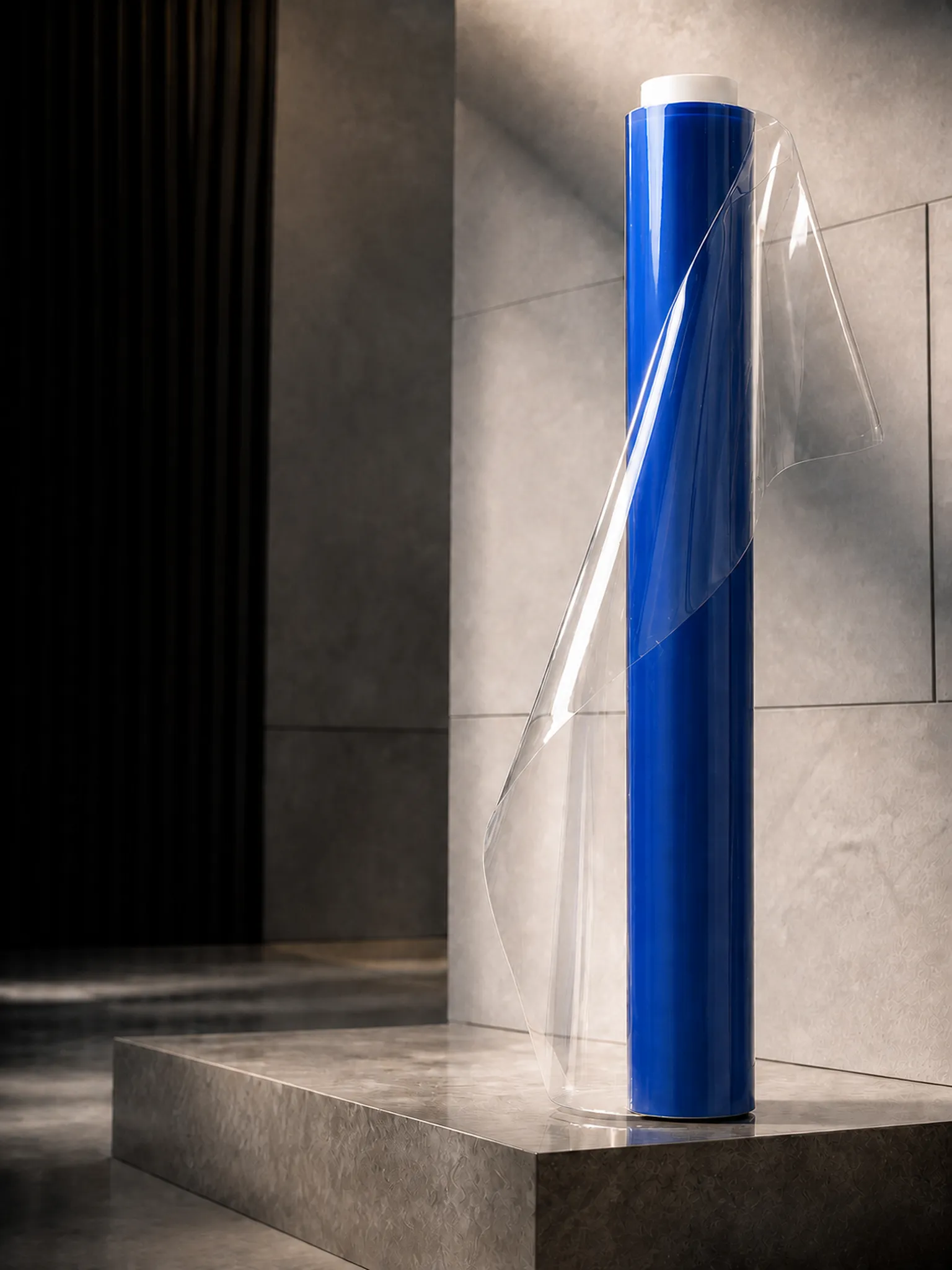 Super Clear PVC Film — Clarity graded like-for-like: same thickness, same light