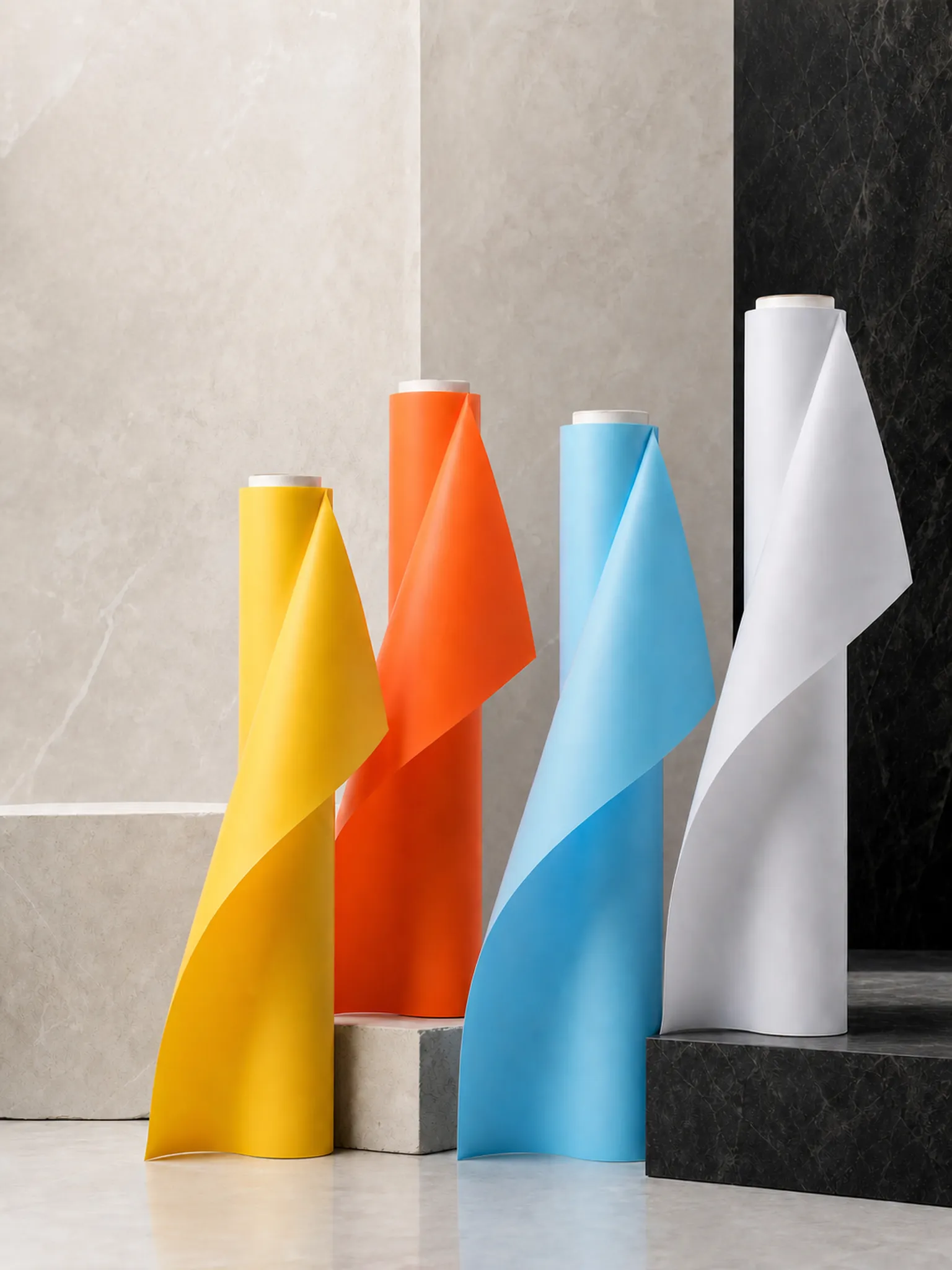 Opaque Solid-Color Matte Film — Judged under the agreed light source