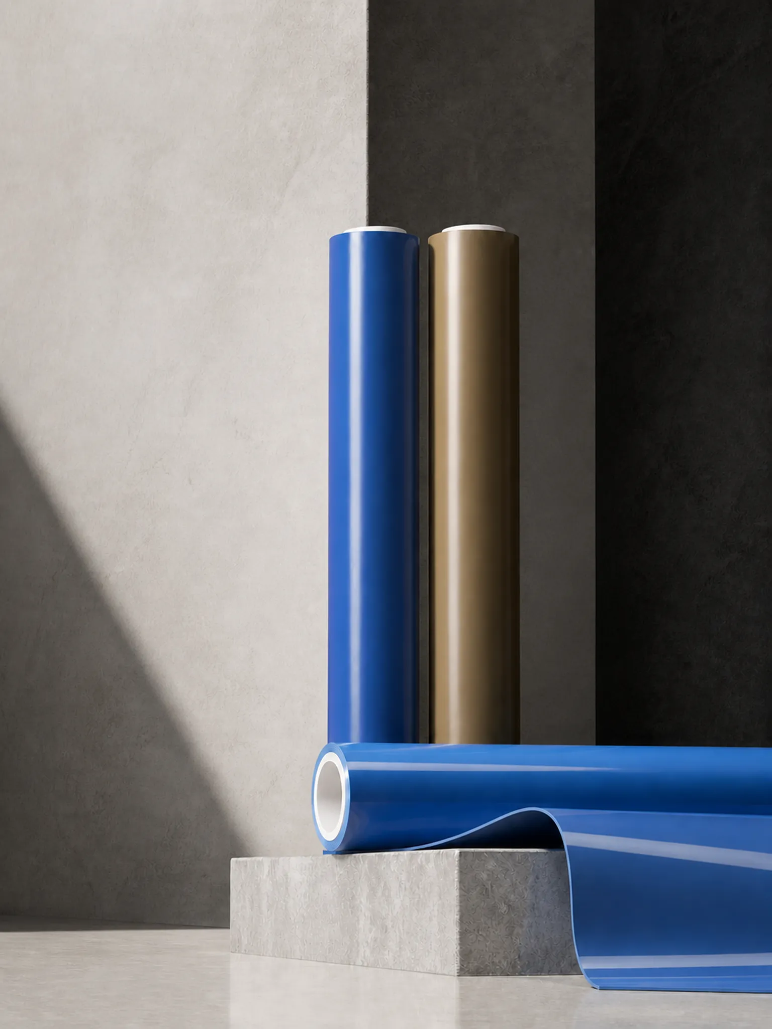 Opaque Solid-Color Glossy Film — Solid colors, sealed-sample matched