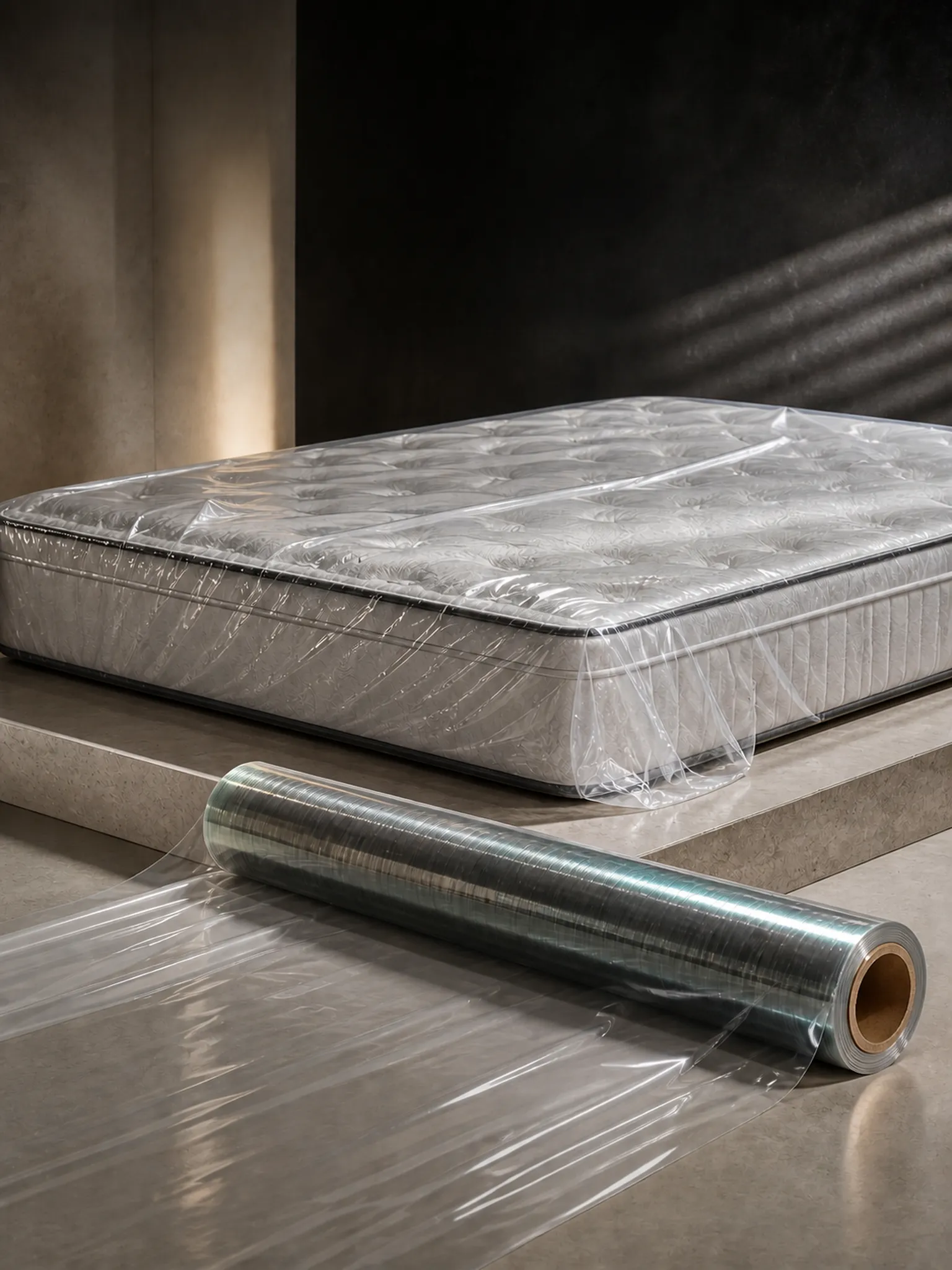 Mattress Packaging Film — Four-season grade stays soft at low temperature