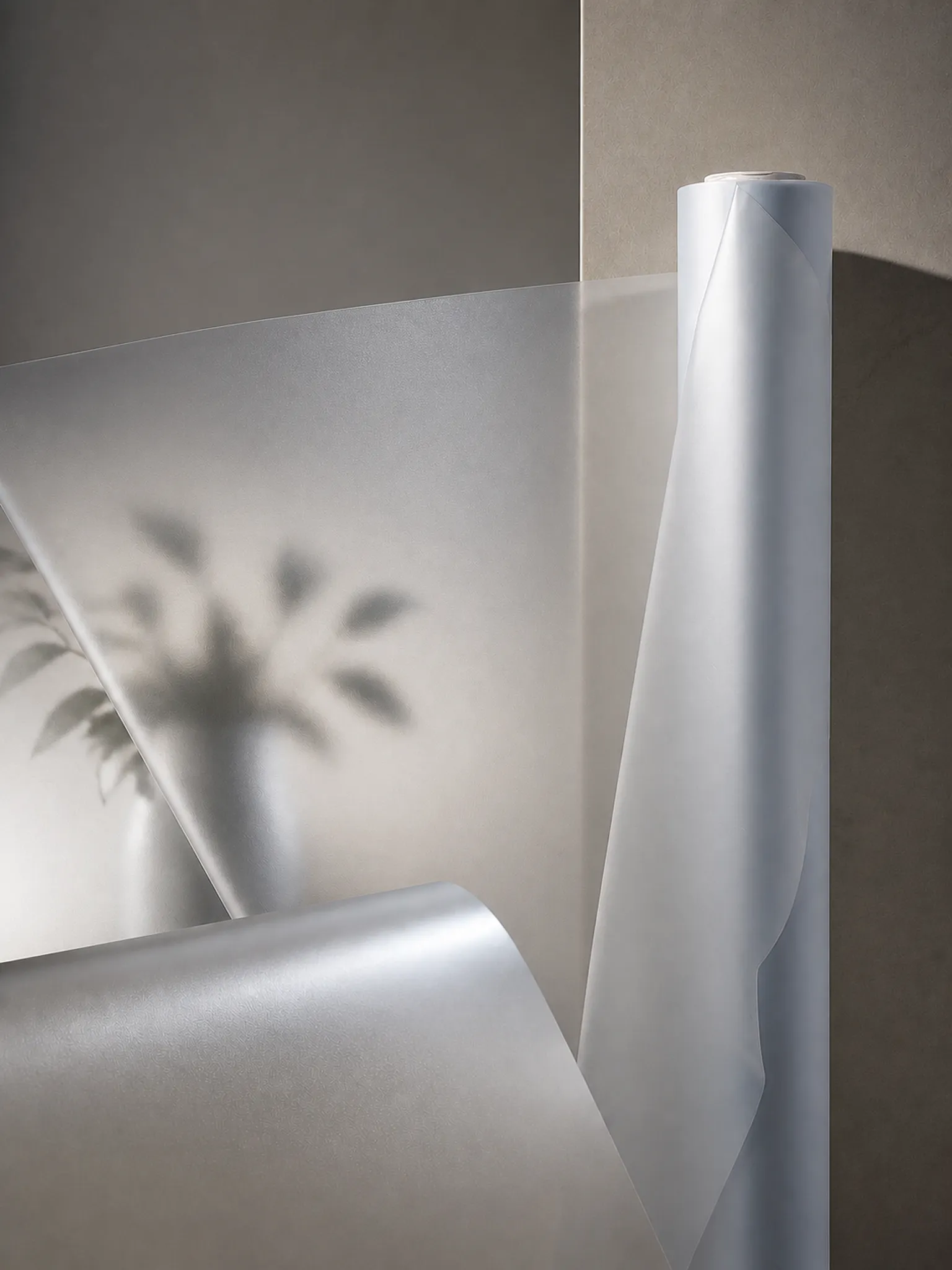 Translucent Frosted Embossed Film — Privacy that keeps the light