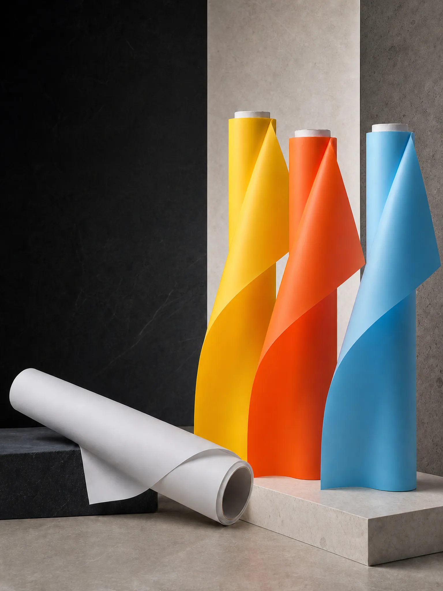Opaque Solid-Color Matte Film — Migration & wear confirmed per use