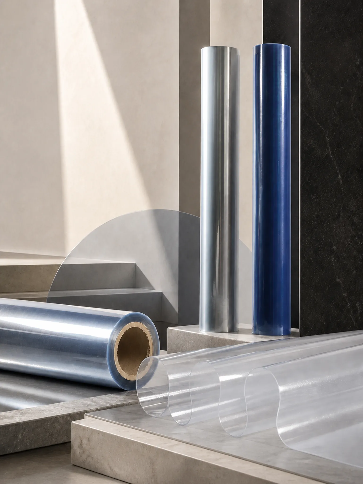 Standard Clear PVC Film — Sealed sample decides the grade you actually need