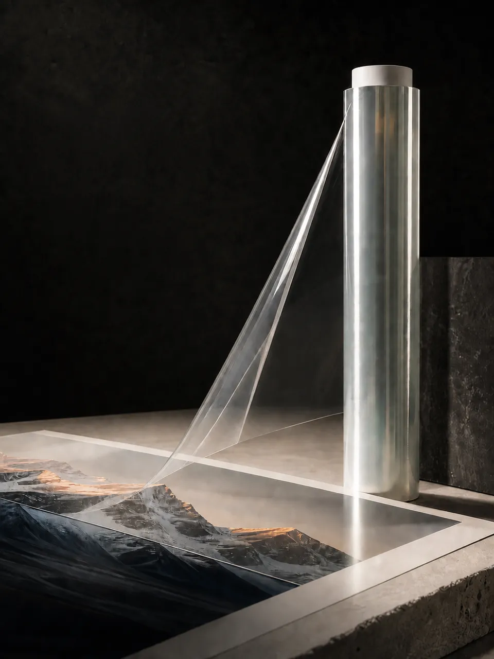 PVC Cold Lamination Film — 0.03 mm print protection