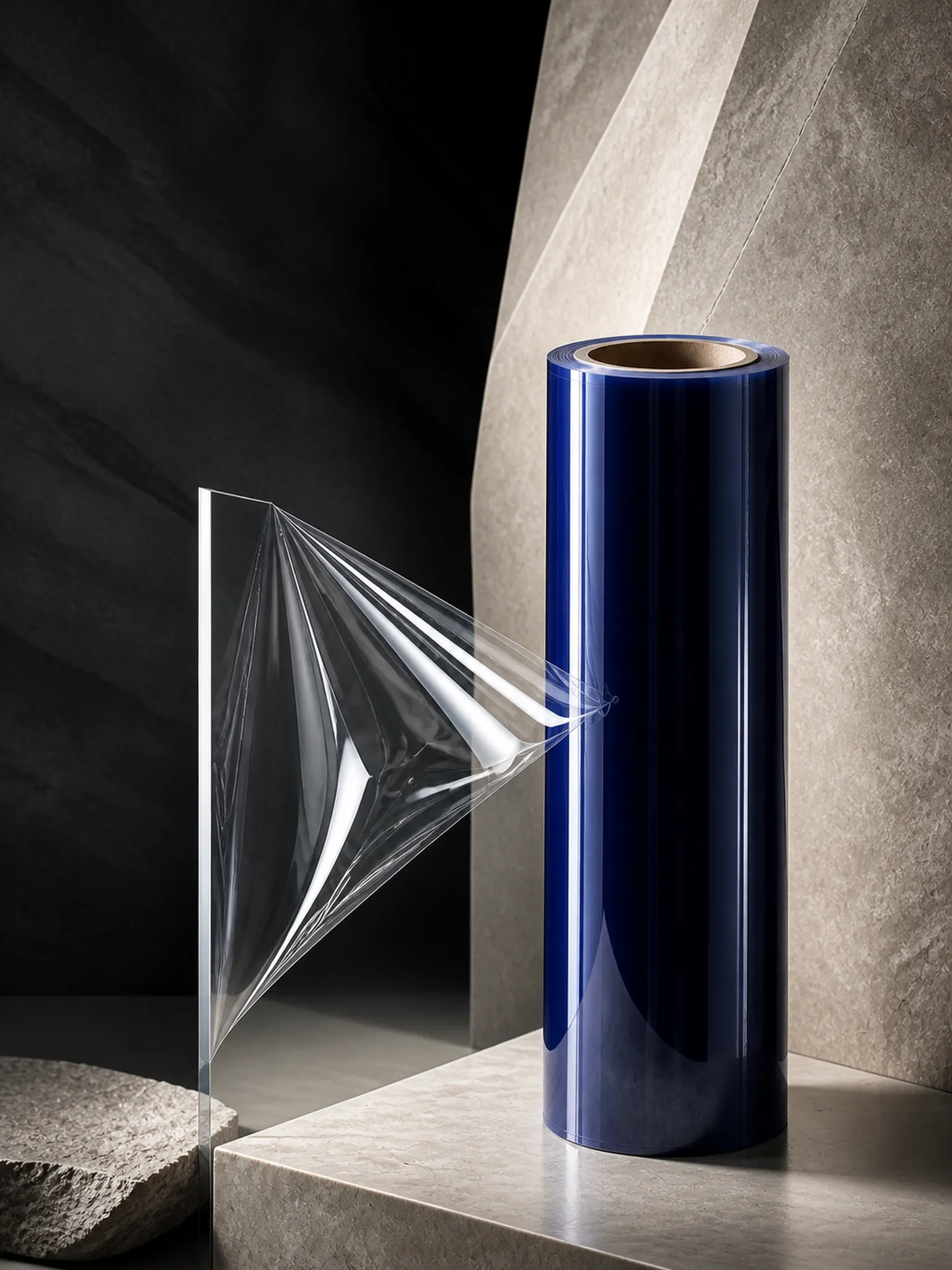 Static Cling PVC Film — plate