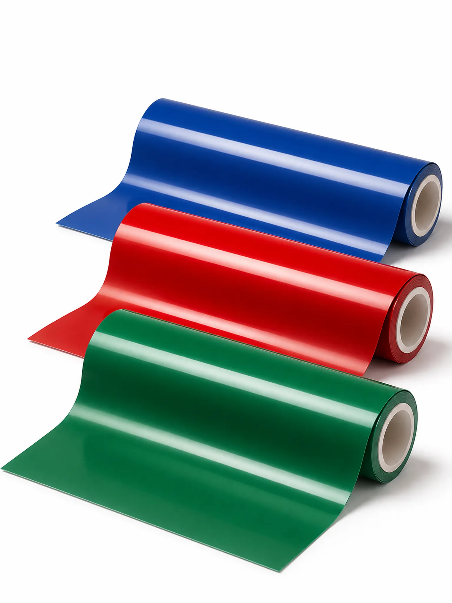 Opaque Solid-Color Glossy Film — 不透光亮面实色PVC膜